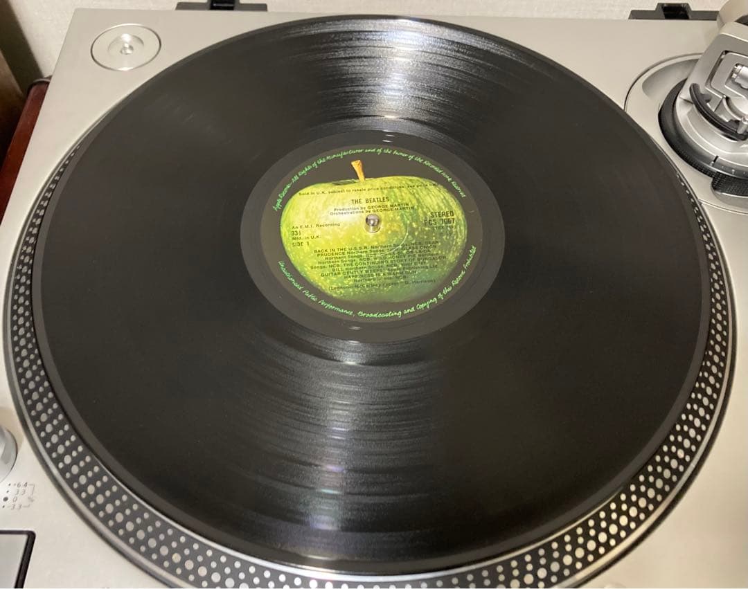 超初期　UKオリジナル盤　ビートルズ　ホワイトアルバム　stereo レコード