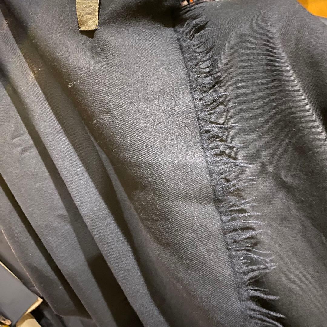 Y's for men ショール 大判ストール ブラック ヨウジヤマモト
