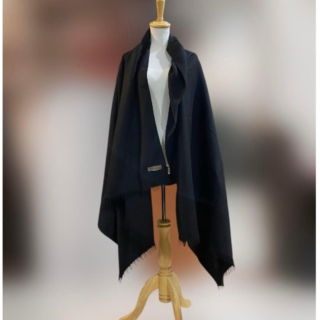 Y's for men ショール 大判ストール ブラック ヨウジヤマモト