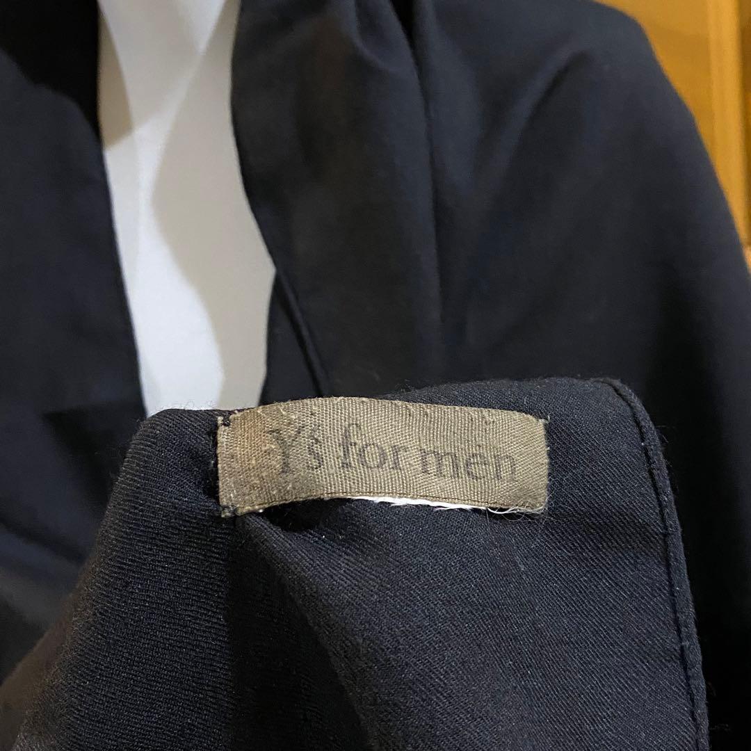 Y's for men ショール 大判ストール ブラック ヨウジヤマモト