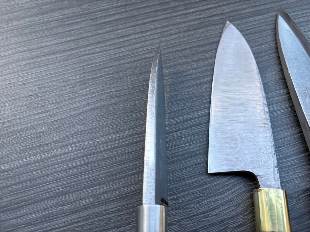 【セット】清弘 堺刀司 重光 瑞雲龍 出刃 180mm 165mm 150mm