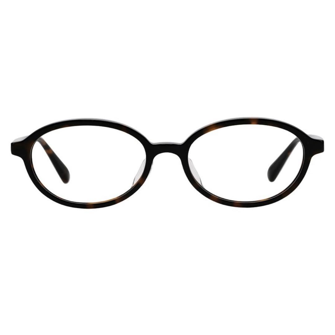 Zoff 伊原葵 ZN251G13-49A1 ブラウン デミ柄 オーバル