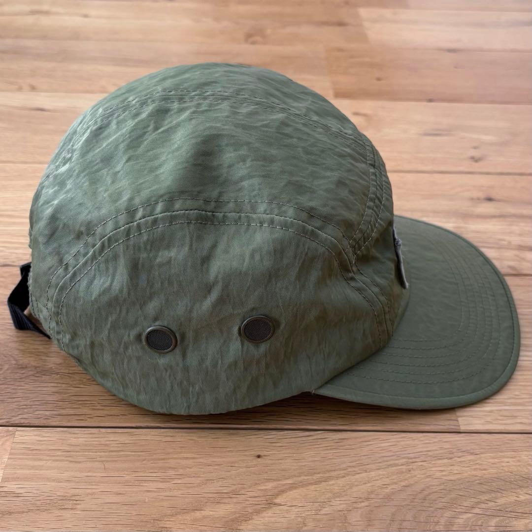 【希少】Supreme Washed Nylon Camp Cap オリーブ