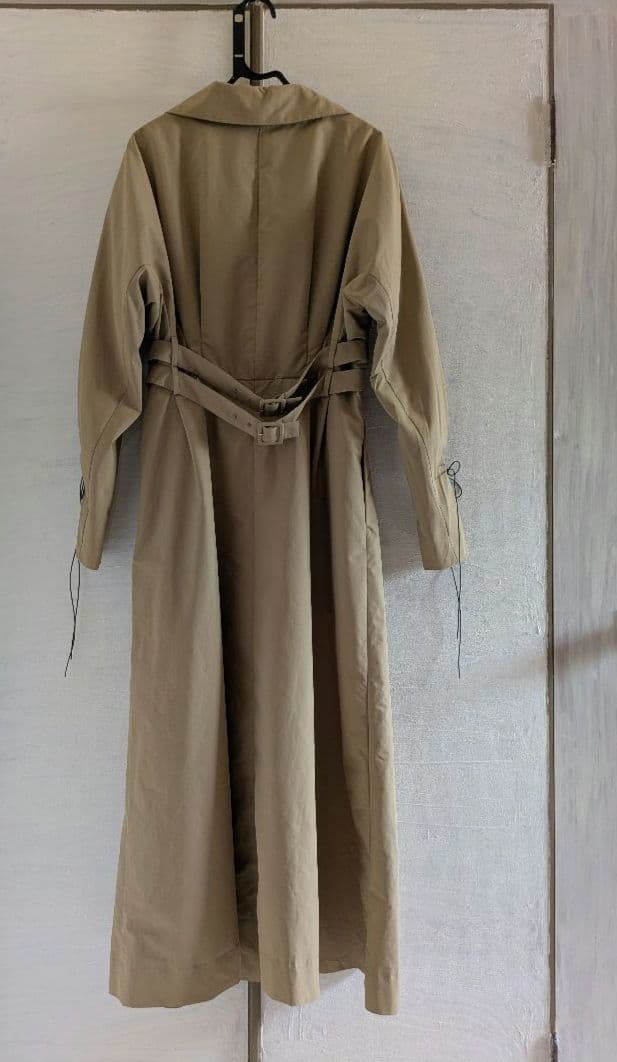 Mame Kurogouchi　レースアップトレンチコート
