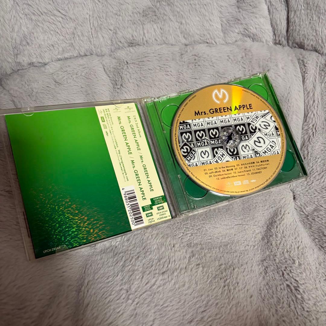 Mrs. GREEN APPLE サイン入りCD 初回盤