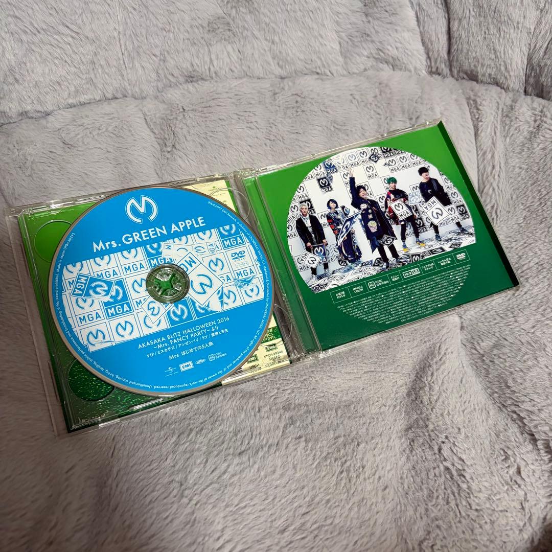 Mrs. GREEN APPLE サイン入りCD 初回盤