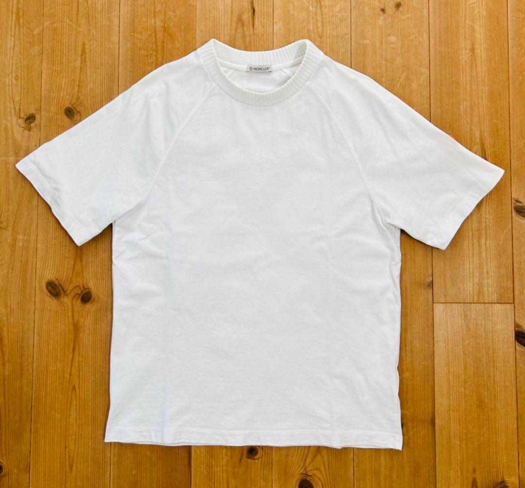 入手困難/ Moncler off-white tシャツ 白 Sサイズ
