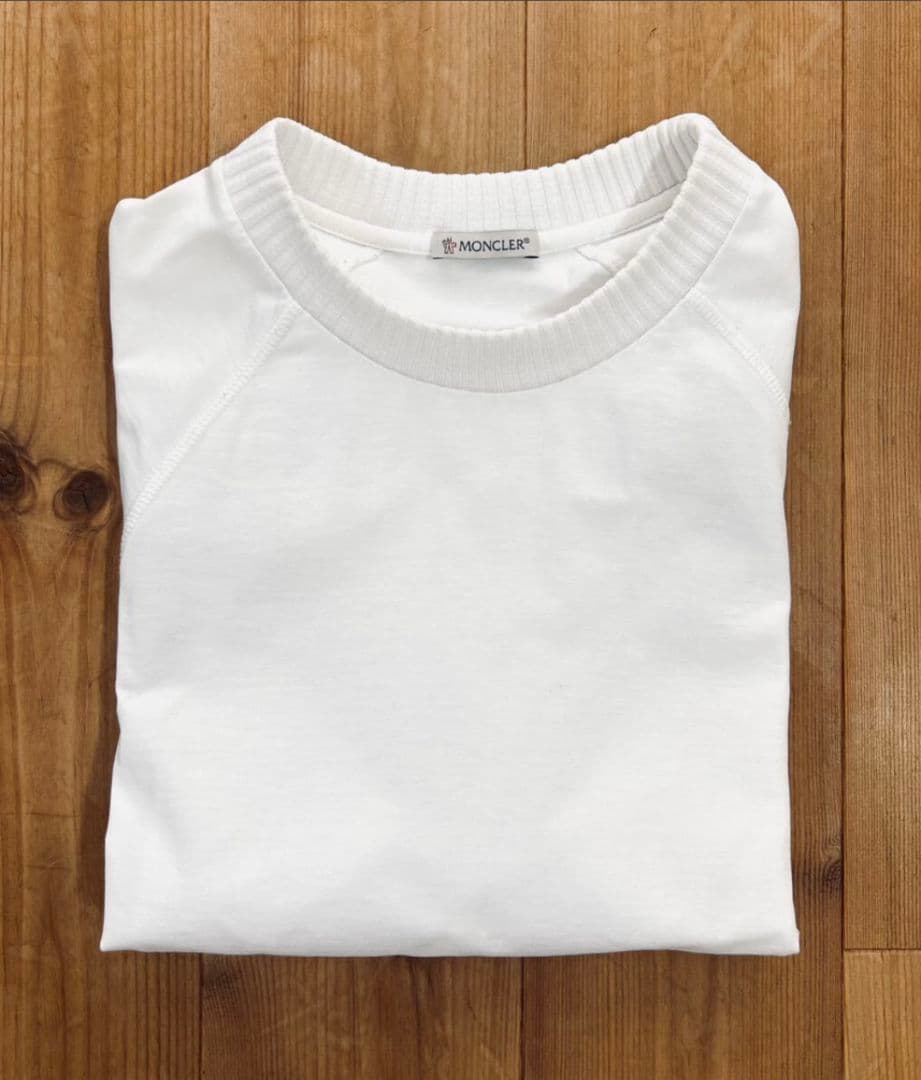 入手困難/ Moncler off-white tシャツ 白 Sサイズ
