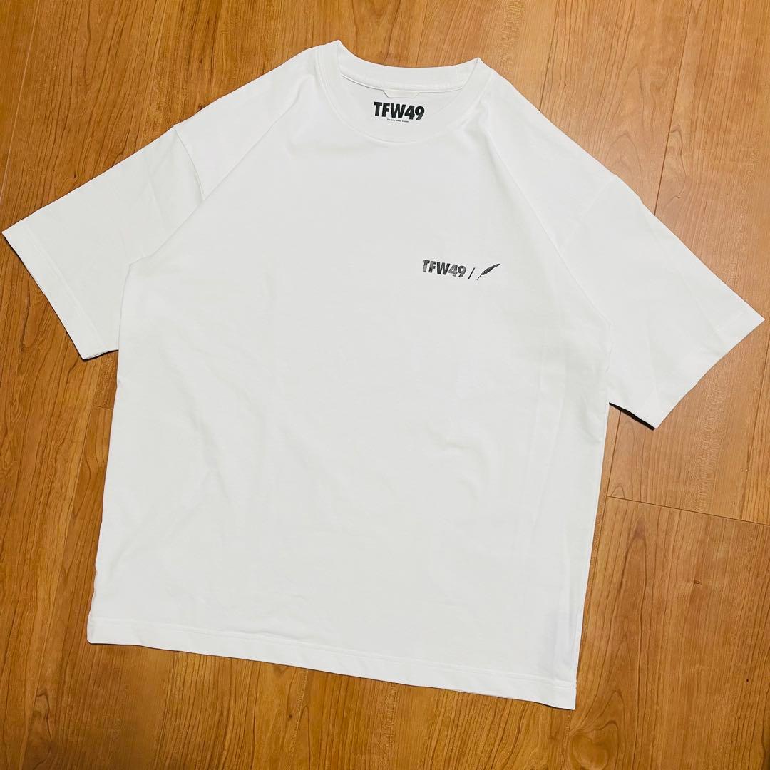 未使用　TFW49 FOURTEEN Tシャツ　L ゴルフ　ホワイト