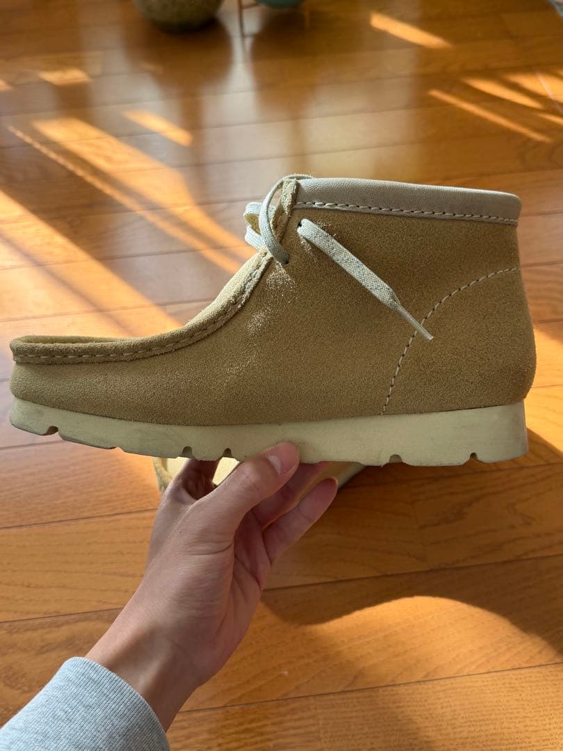 Clarks wallabee GORE-TEX ベージュ クラークス