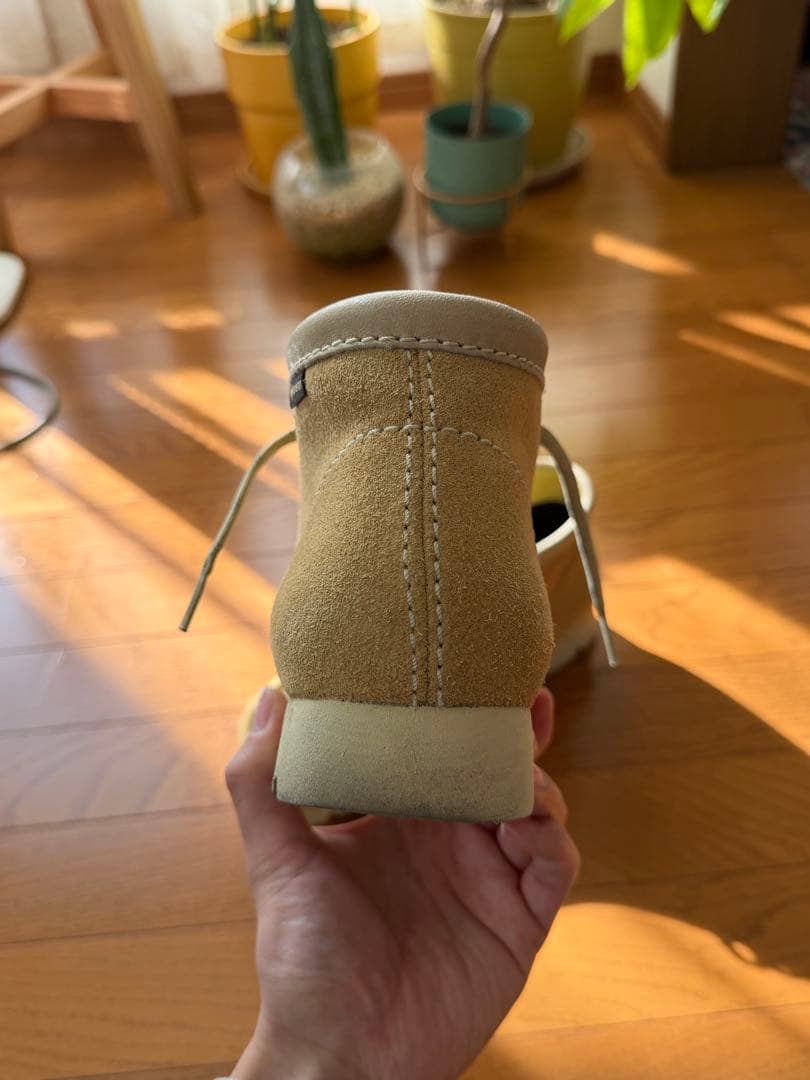 Clarks wallabee GORE-TEX ベージュ クラークス