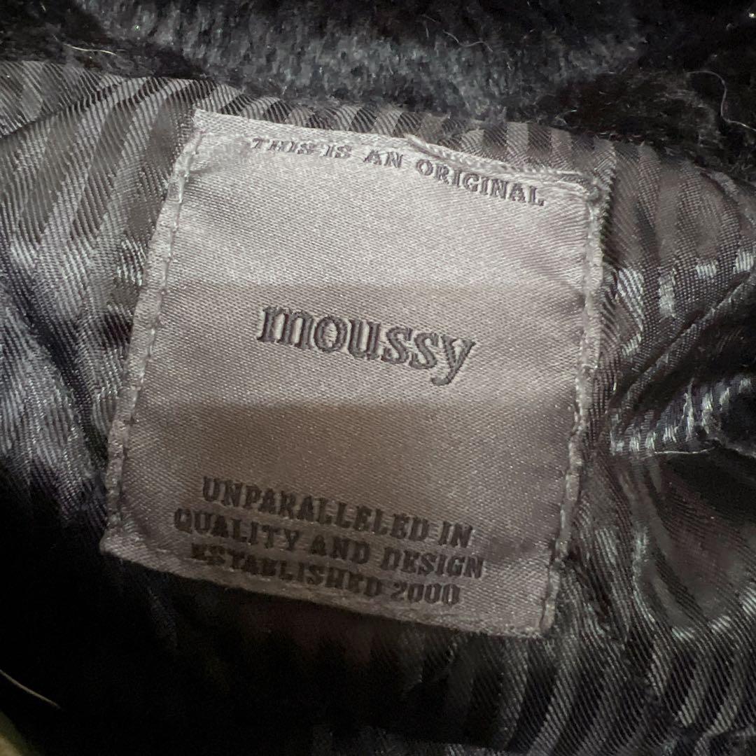 moussy マウジー ラクーンファー ミリタリー モッズコート y2k