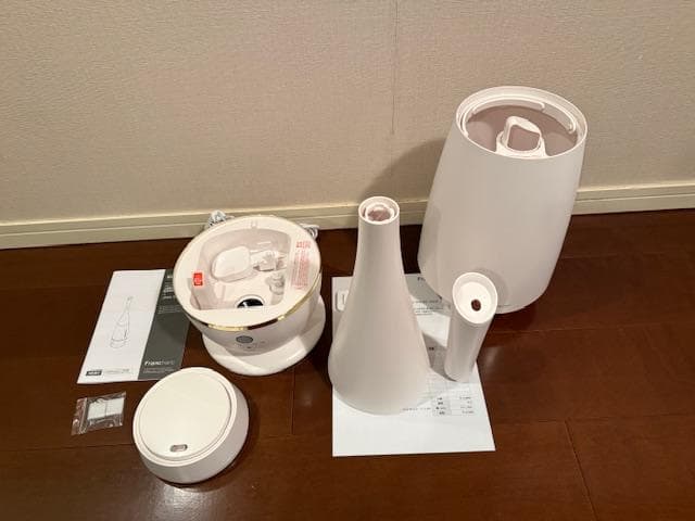 Francfranc JF95-HF 置き型加湿器 ホワイト　2週間使用新品同様