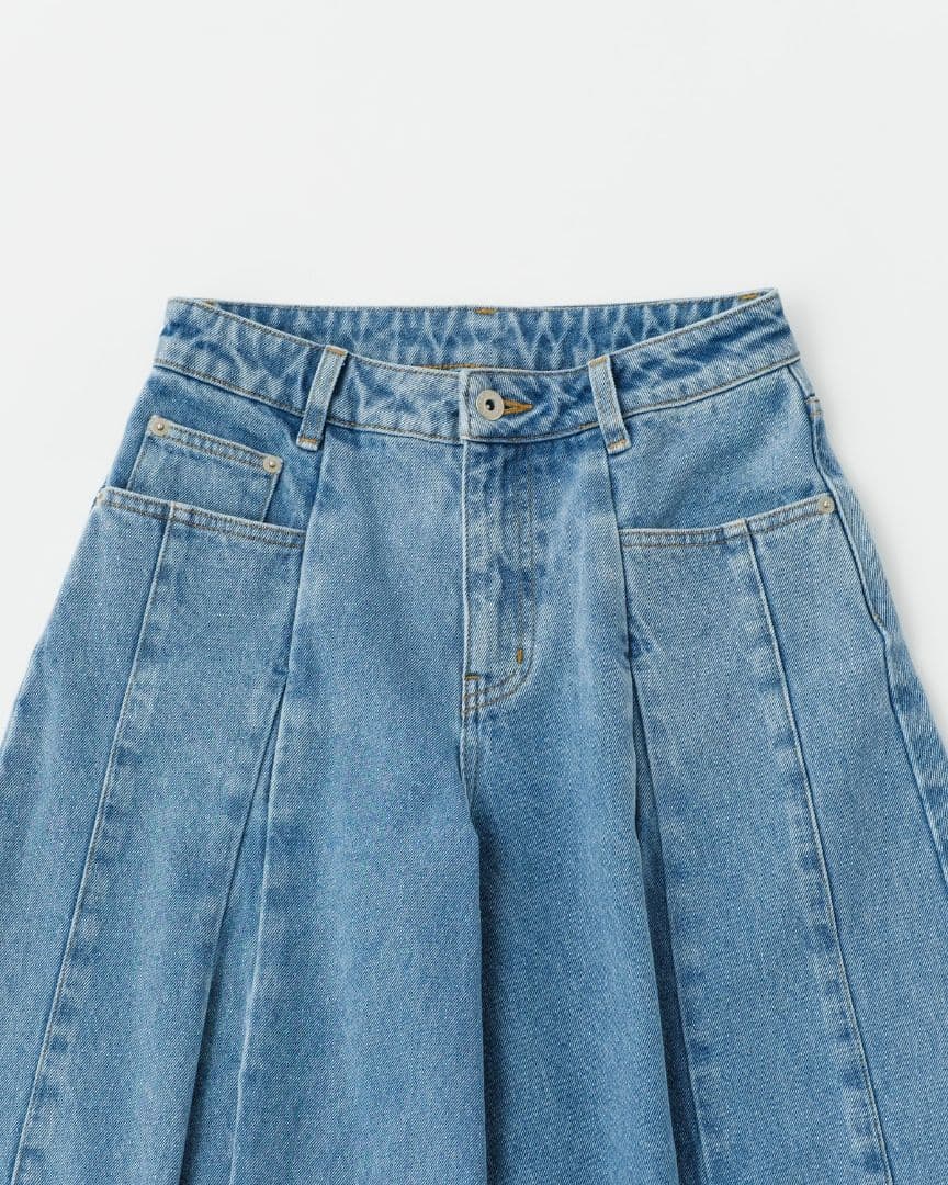 【新品未使用】PLEATED BALLOON DENIM PANTS size1