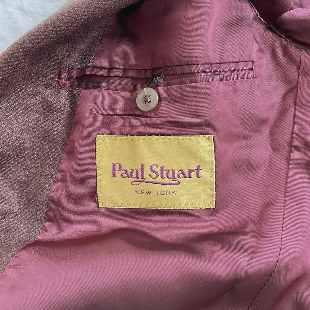 Paul Stuart テーラードジャケット　ワイン　ボルドー　ウール　40