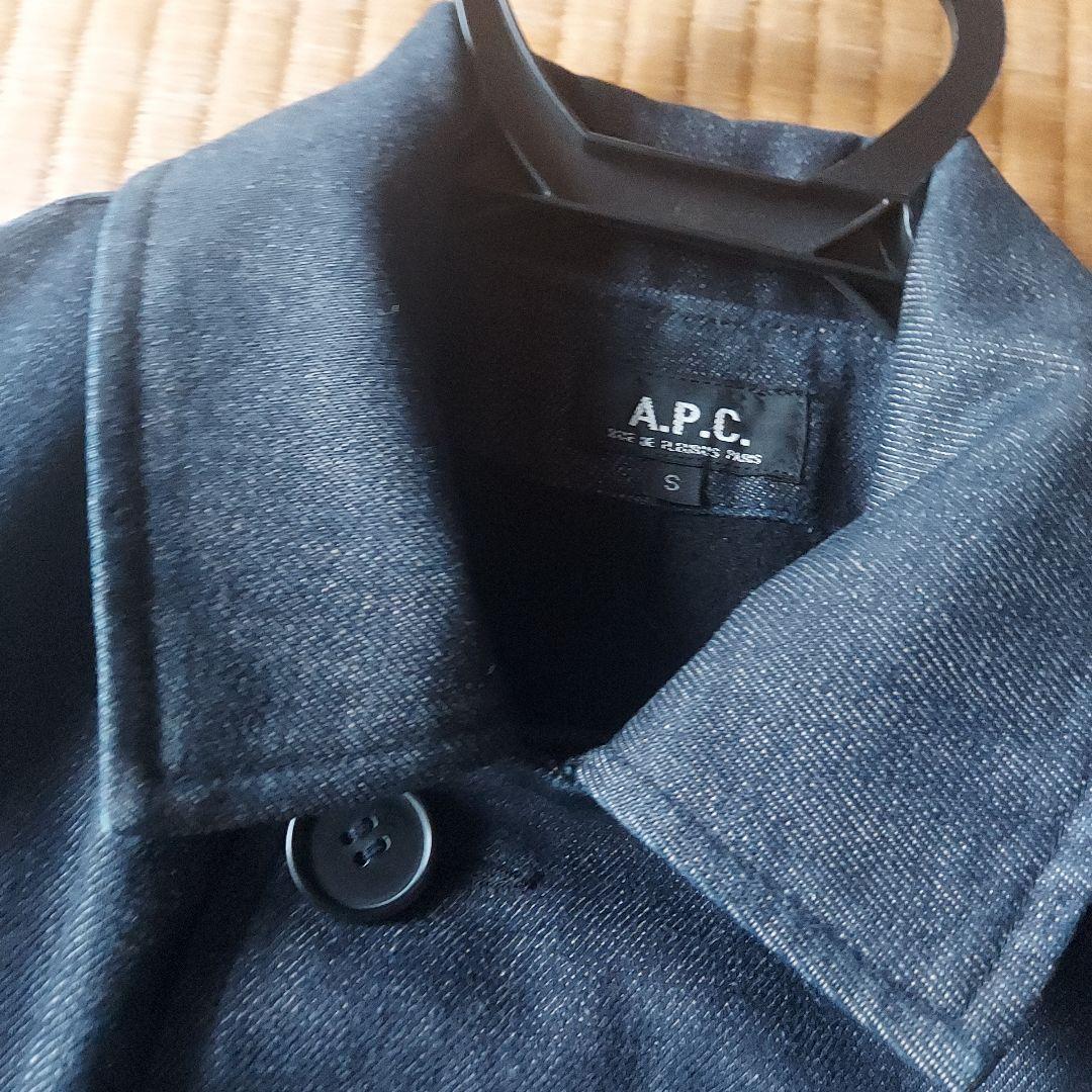 A.P.C.　90年代 　デニム　 ステンカラーコート S
