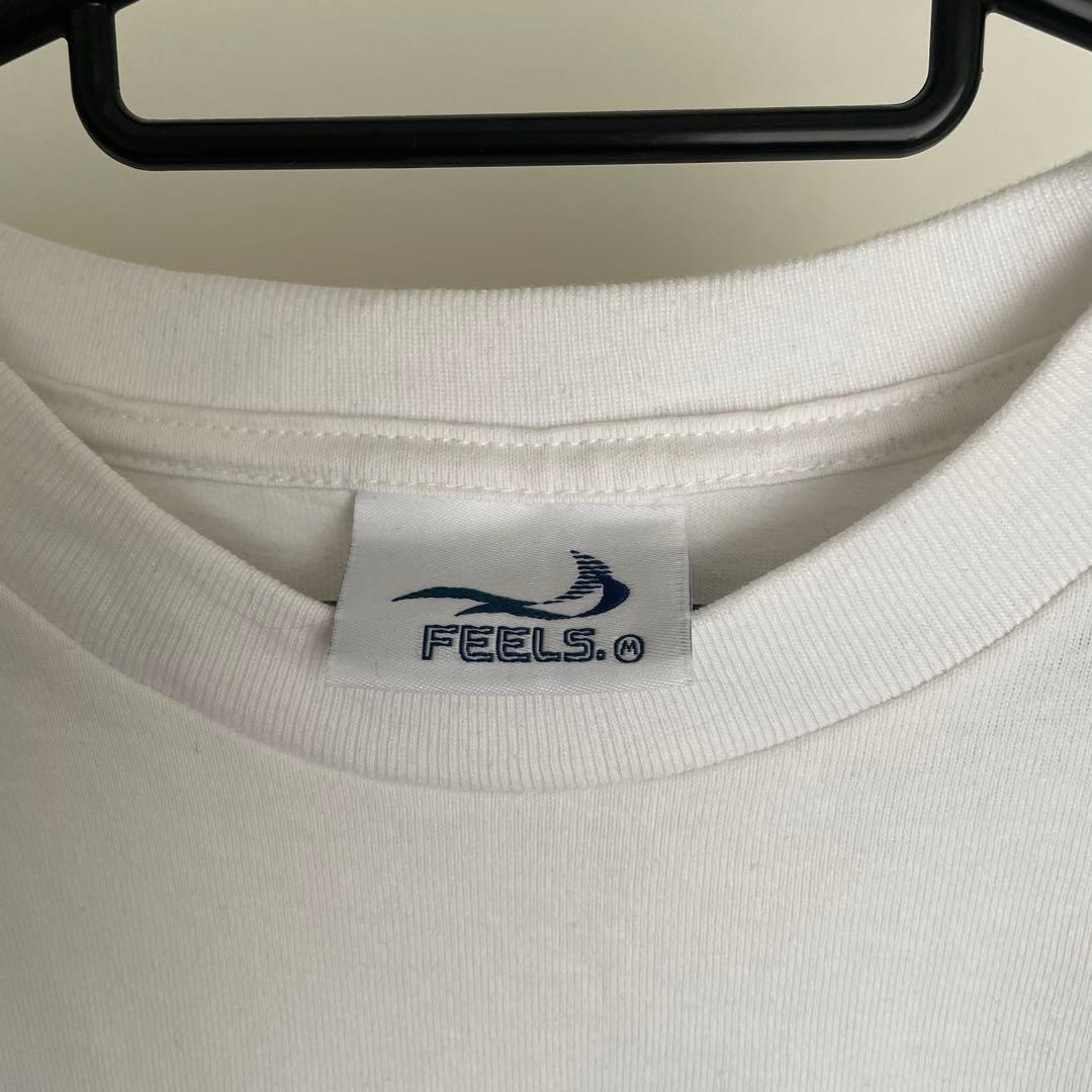 FEELS ホワイト Tシャツ Mサイズ