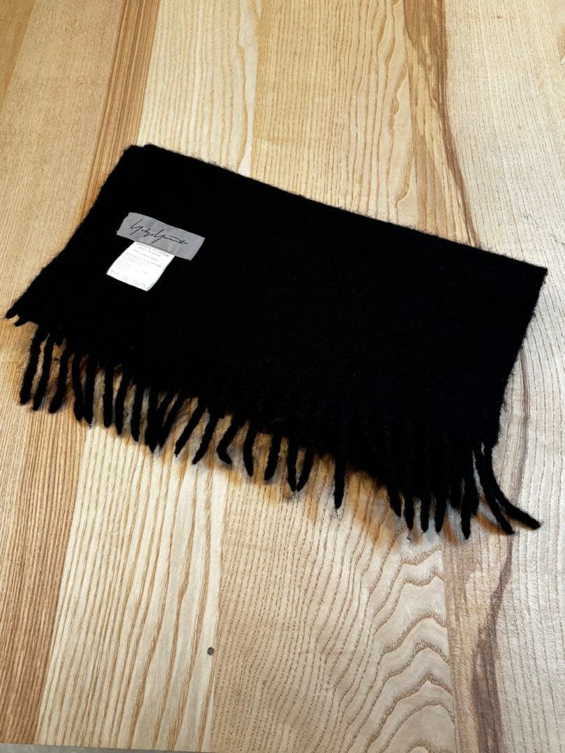 yohji yamamotoヨウジヤマモト ファム 毛 ウールマフラー