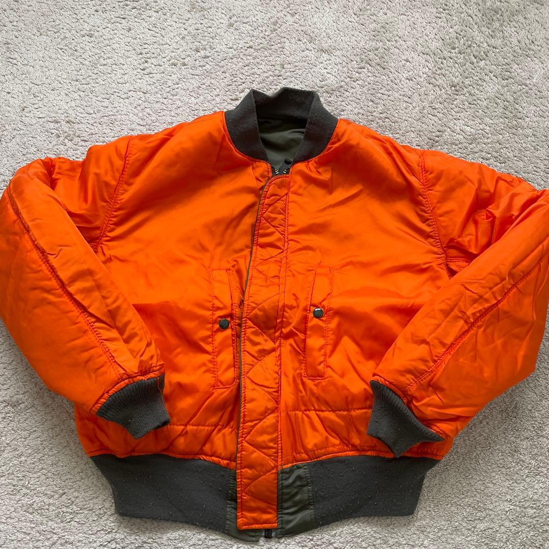 【希少サイズ】90s ALPHA社 MA-1 USA製 XL