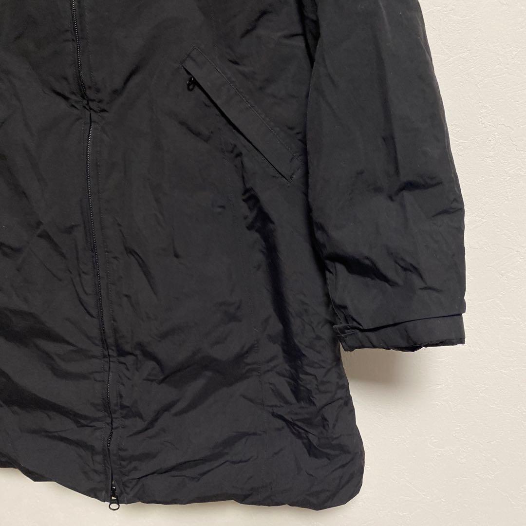 THE NORTH FACE ブラック 中綿ナイロンロングジャケット M