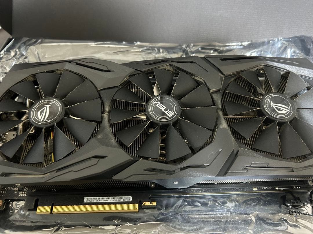 [ジャンク]ASUS RTX2070 8GB ROG STRIX GAMING