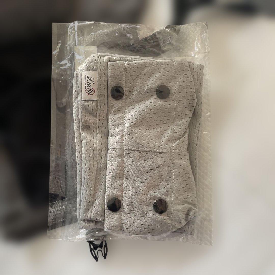 新品　ポルバンアドバンス　LUCKY のせる抱っこ紐　ヒップシート