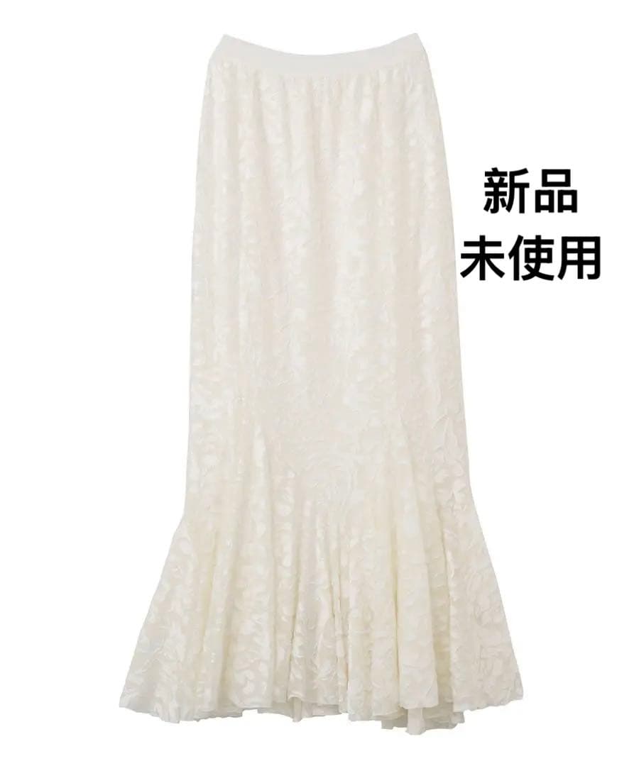 COCO DEAL オパールメッシュマーメイドスカート　新品