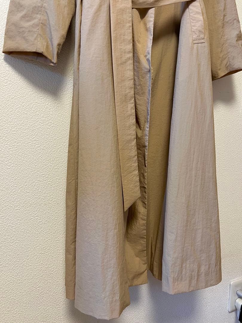 ✼美品✼ TONAL トーナル 軽量 ナイロン トレンチコート ロングコート