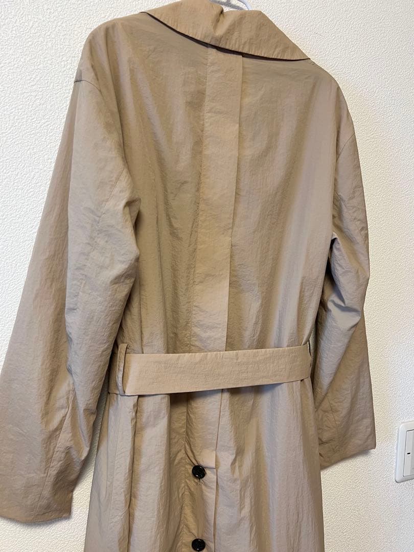 ✼美品✼ TONAL トーナル 軽量 ナイロン トレンチコート ロングコート