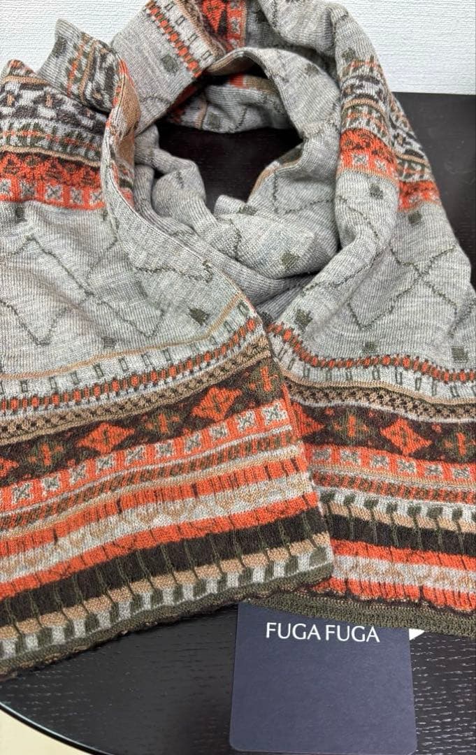☆新品☆ 定価¥23,100 FUGA FUGA リバーシブルマフラー