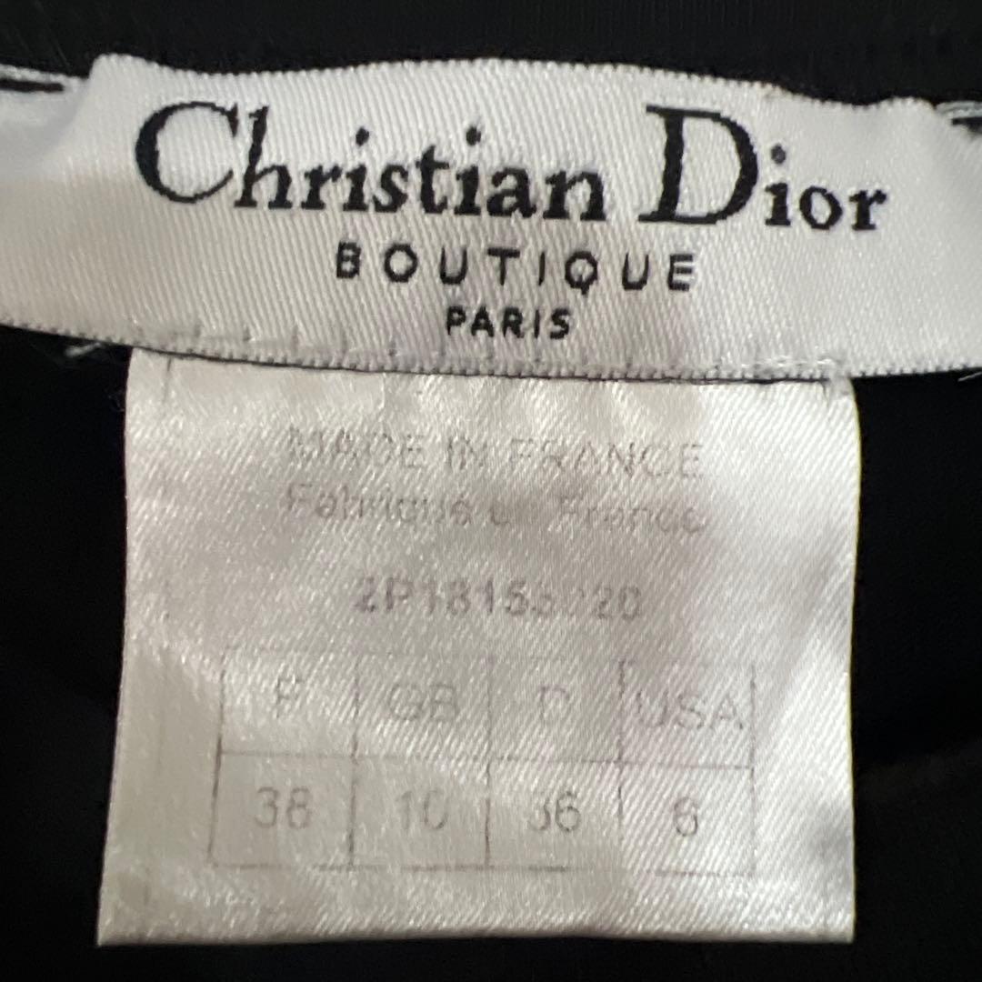 vintage ディオール ガリアーノ期 デニム ロゴ tシャツ 半袖