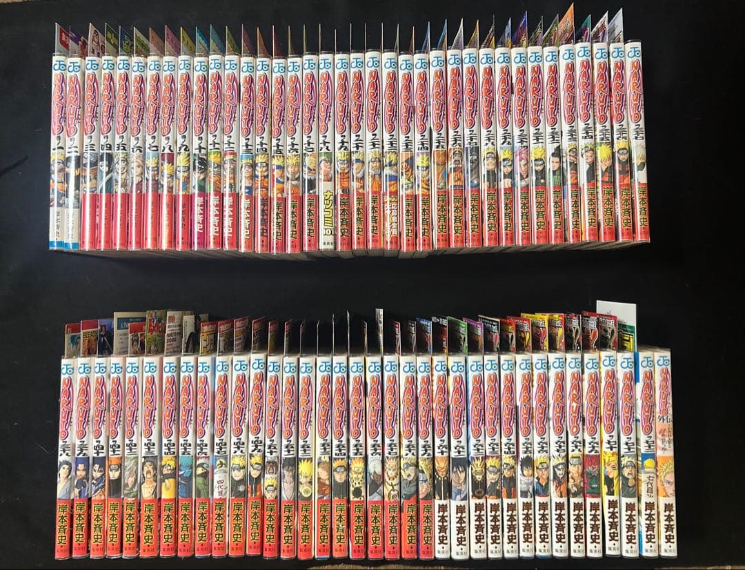 全巻・初版　NARUTO 全巻セット　1巻〜72巻