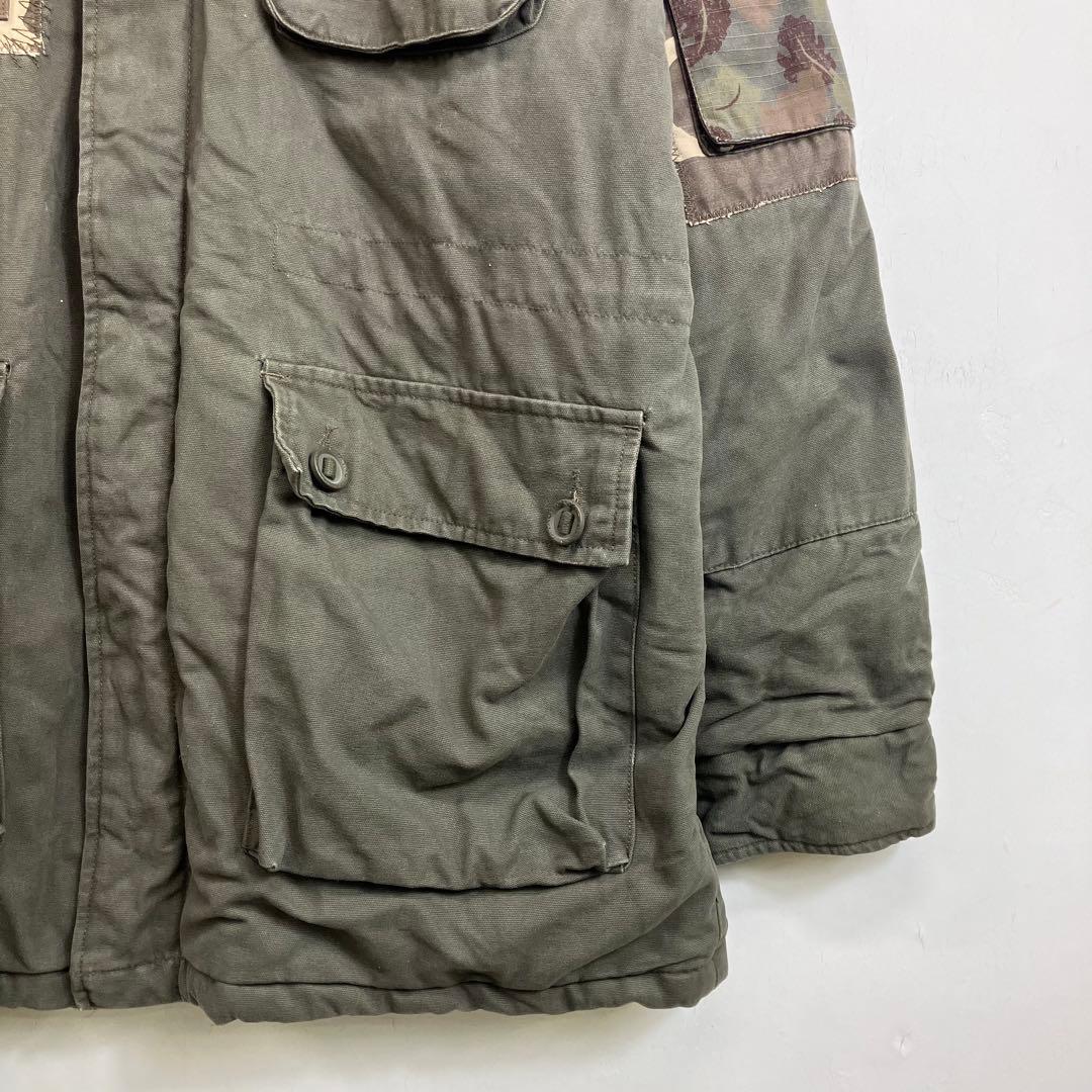 90s VEKDO HINOKS N-3B フライトジャケット スイス軍 カモ柄