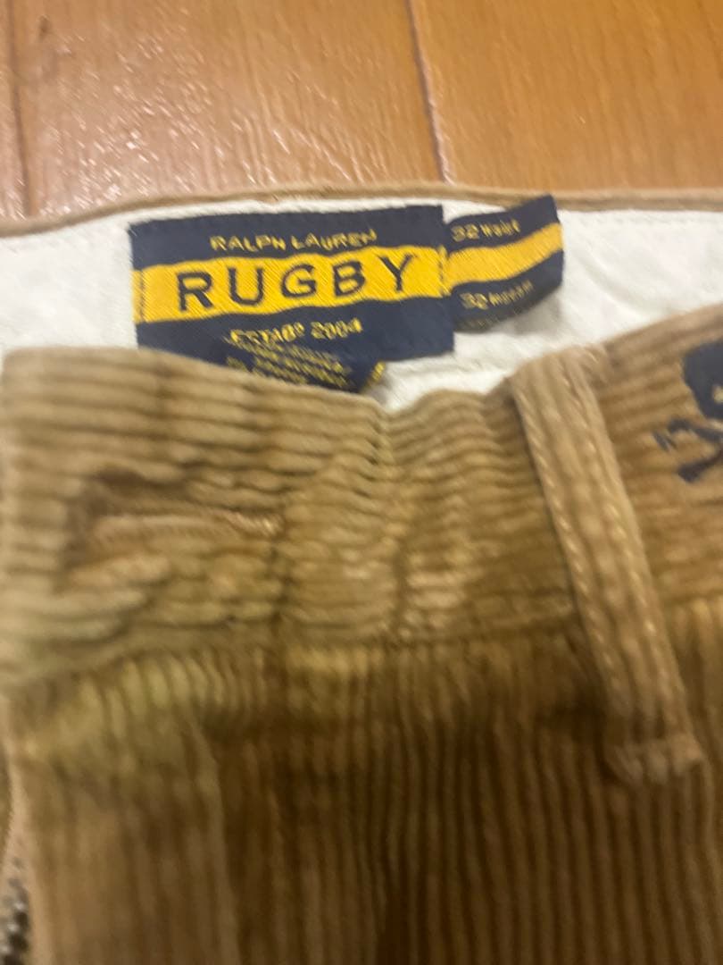 Rugby Ralph Lauren スカル刺繍 コーデュロイパンツ 32インチ