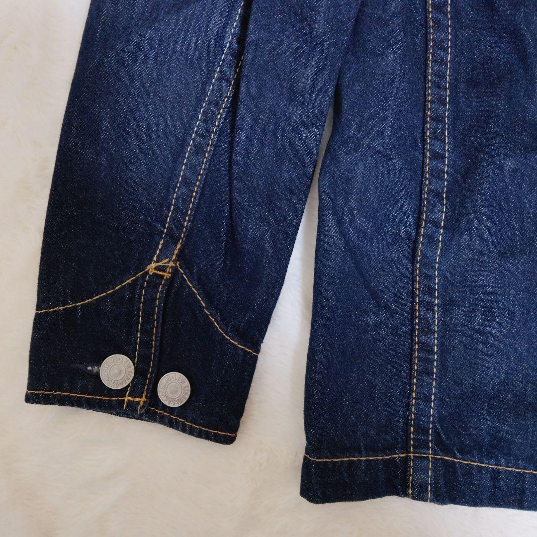 【美品】LEVI’S PREMIUM デニム S カバーオール インディゴ