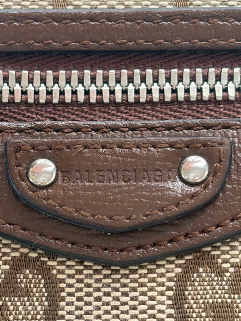 GUCCI ブラウン三つ折り財布 GGパターン