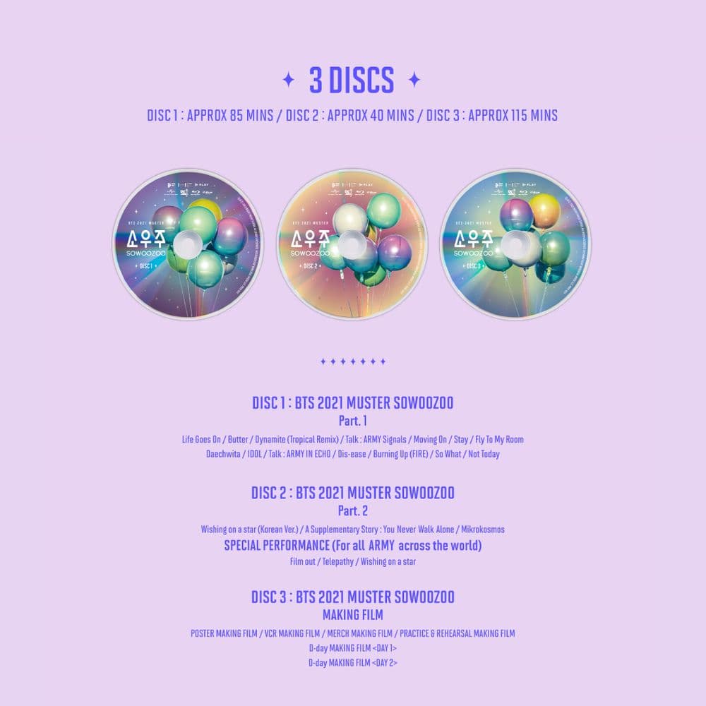 BTS 最新 ブルーレイ sowoozoo ソウジュ BluRay 日本語字幕