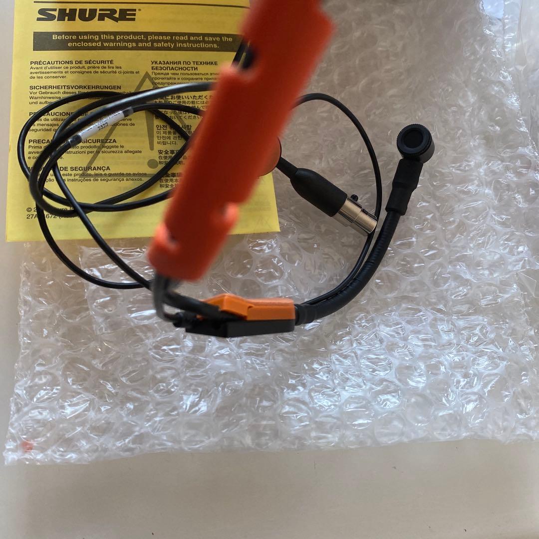 s*a様 【訳あり】SHURE コンデンサー　ヘッド　マイク フィットネス 疎水