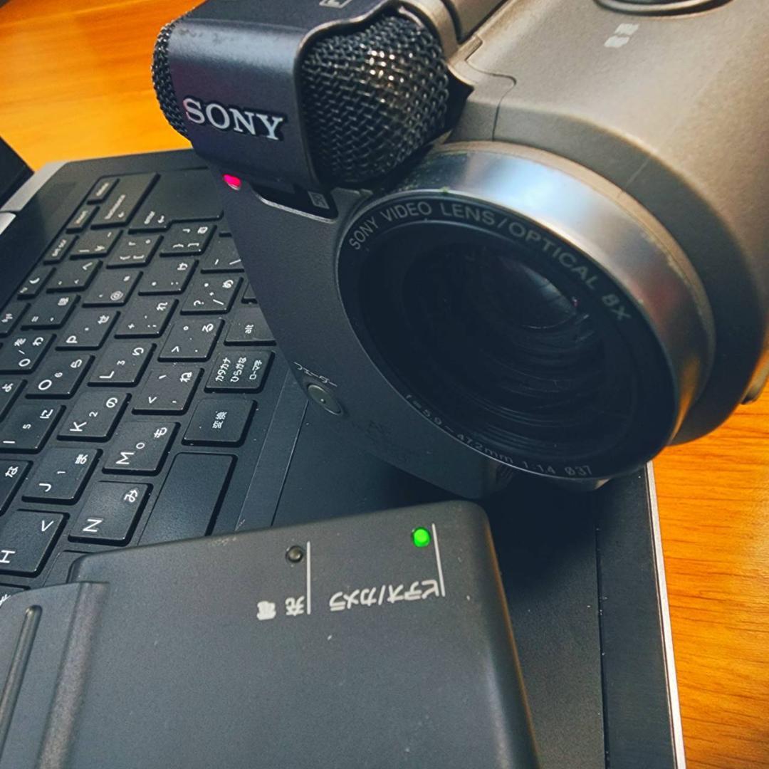 【動作確認済】 SONY Hi8 高画質 ビデオカメラ AC アダプタ セット