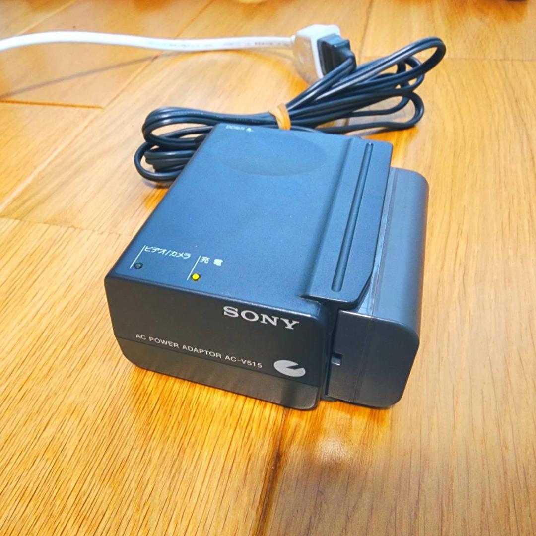 【動作確認済】 SONY Hi8 高画質 ビデオカメラ AC アダプタ セット