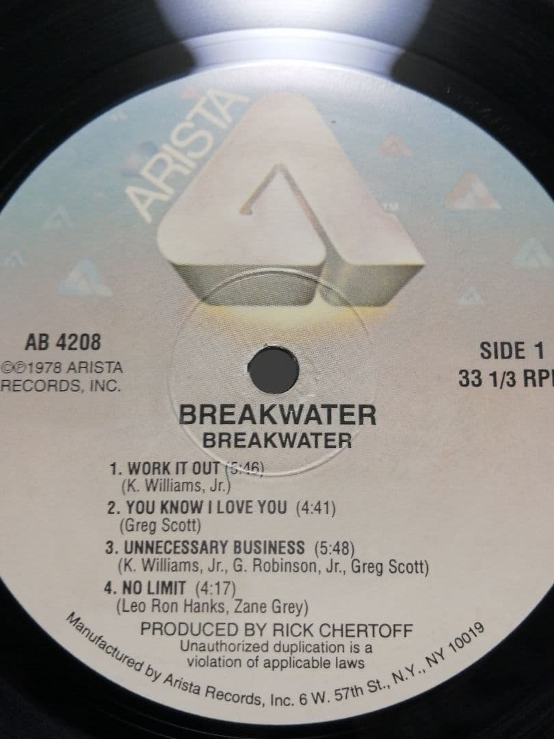 【Free Soul 名盤】 BREAKWATER No Limit 収録