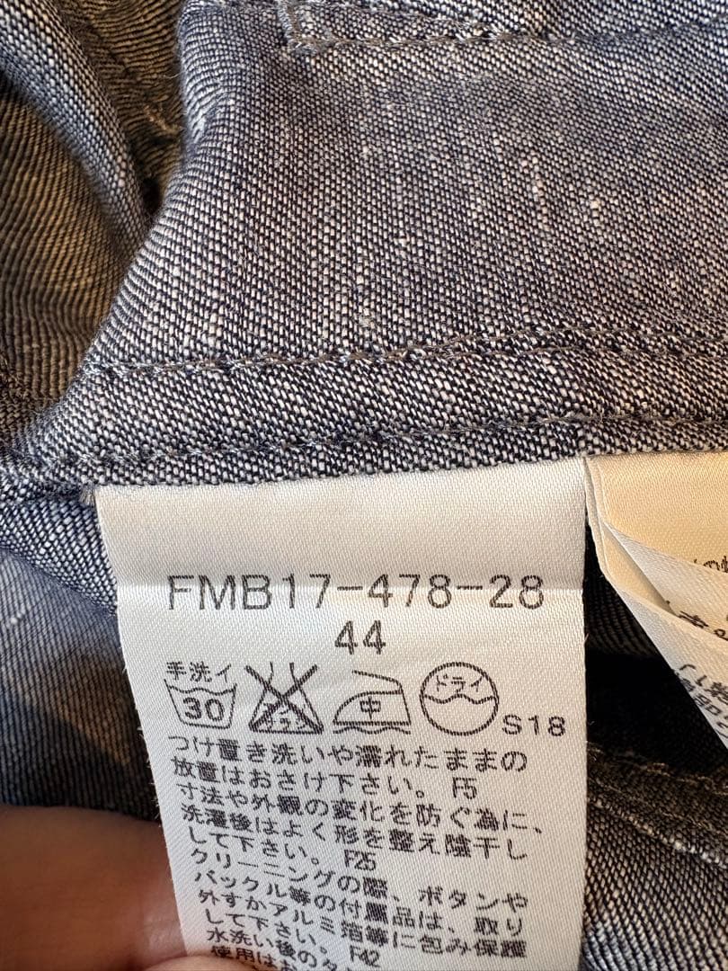 BURBERRY ポケット付きワンピース 44
