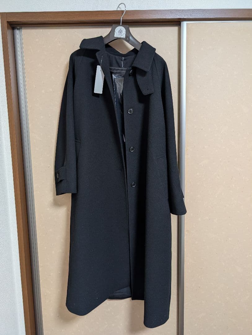 GU コージーメルトンバルマカーンコート+EC丈長め3XL 試着のみブラック
