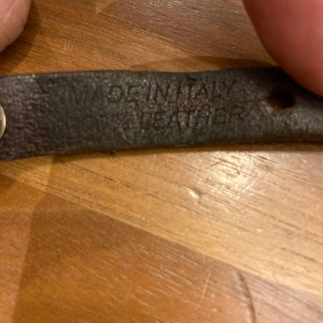 RRL レザーブレスレット　激レア　イタリア製　ポロ　ラルフローレン