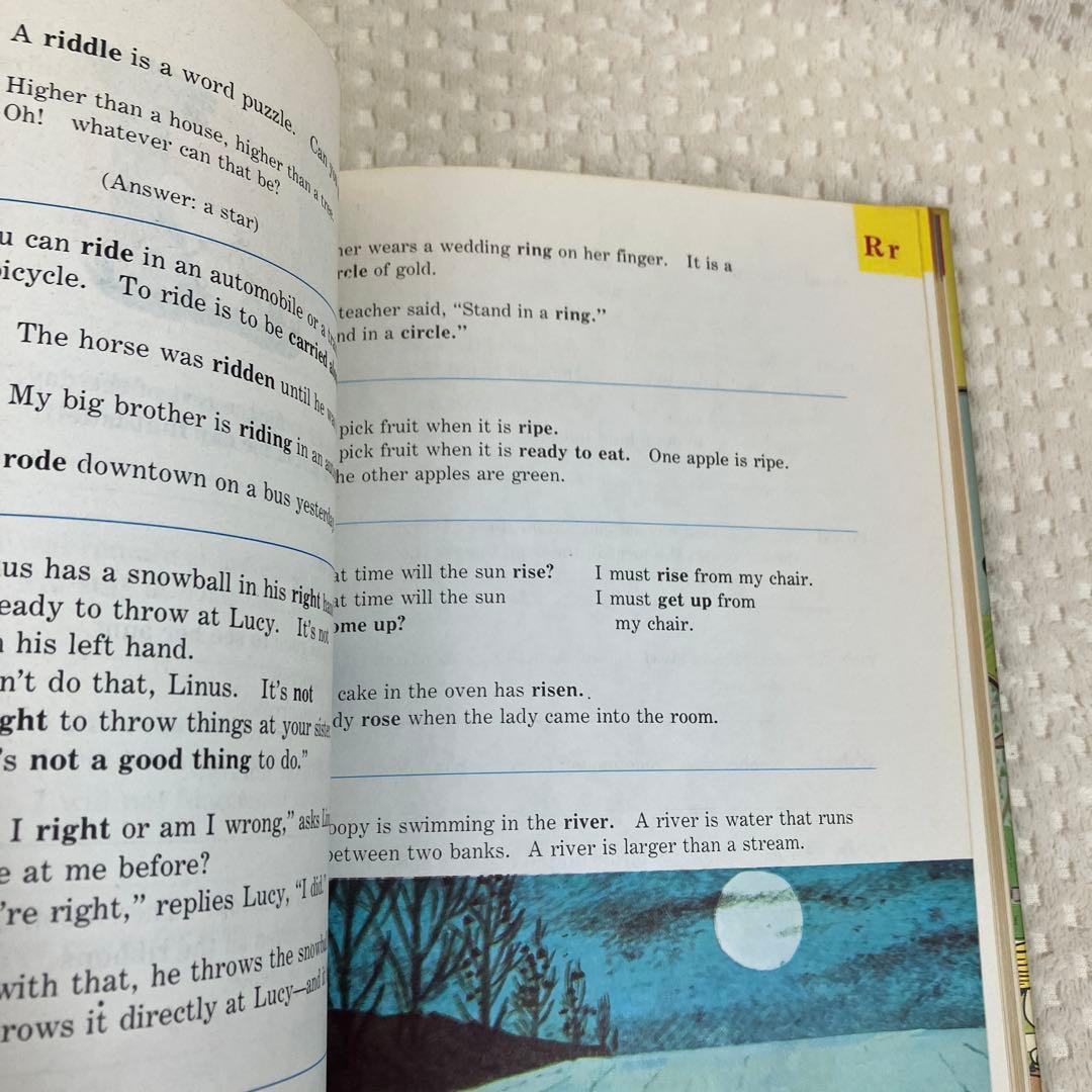 The Charlie Brown Dictionary スヌーピー 英語辞書