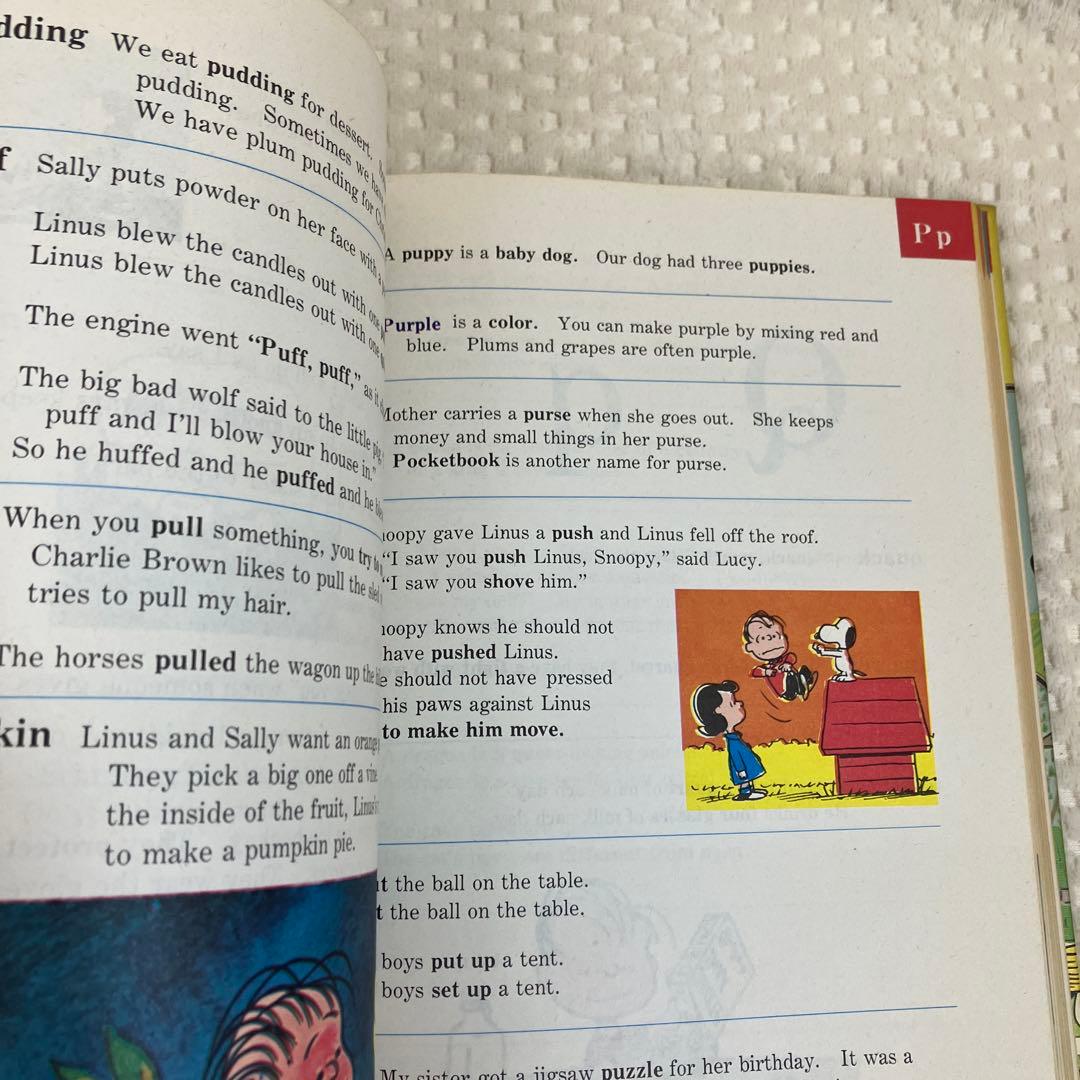The Charlie Brown Dictionary スヌーピー 英語辞書