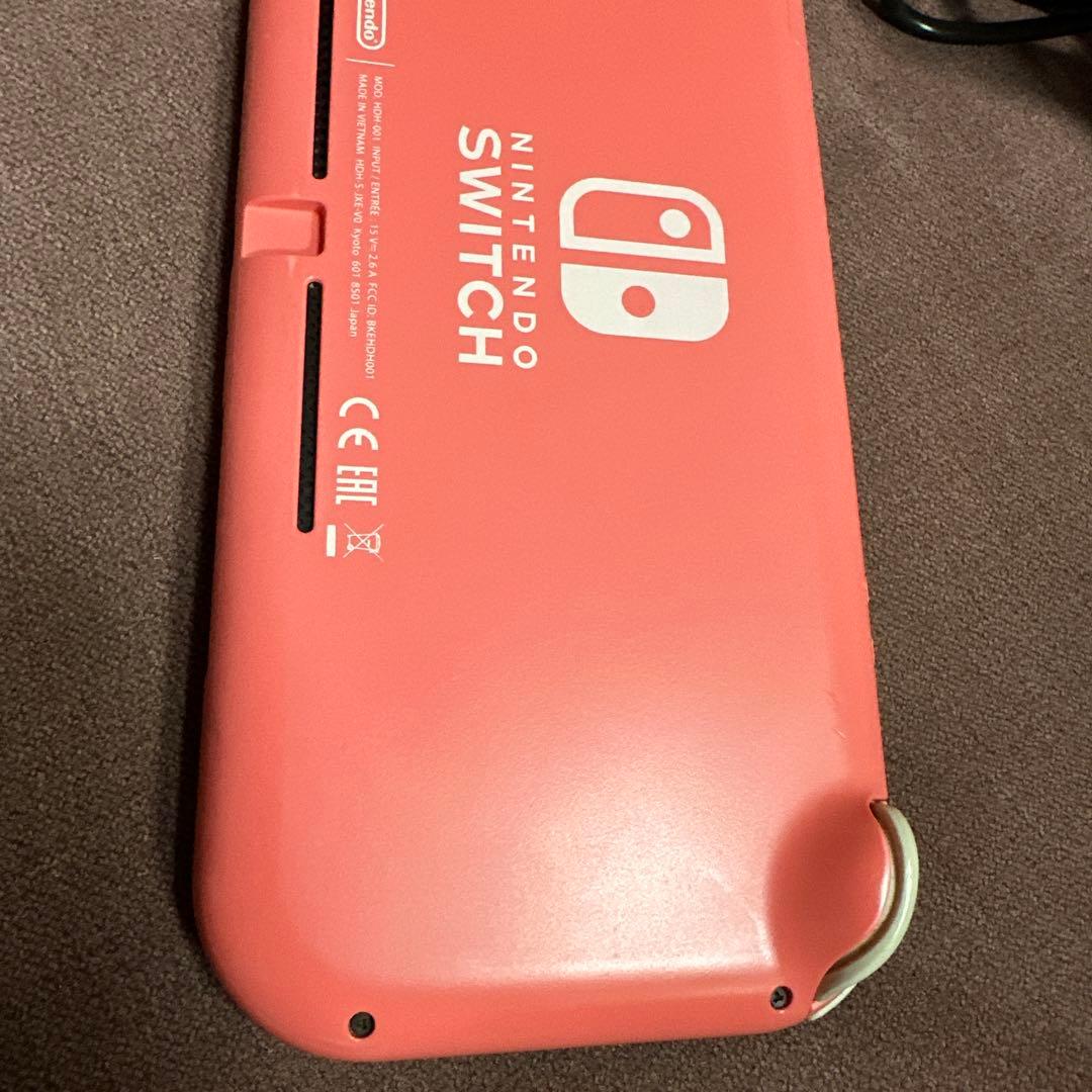 Switch Light本体　コーラルピンク