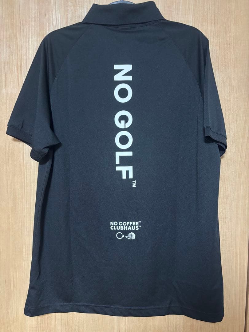 NO COFFEE×CLUBHAUS コラボ　ポロシャツ