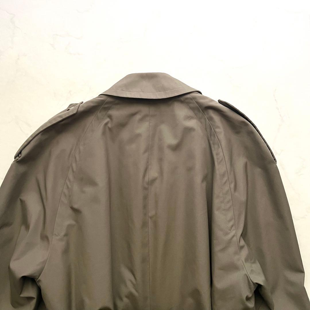 極美品 クリスチャンディオール ロング トレンチコート ライナー ベルト L相当