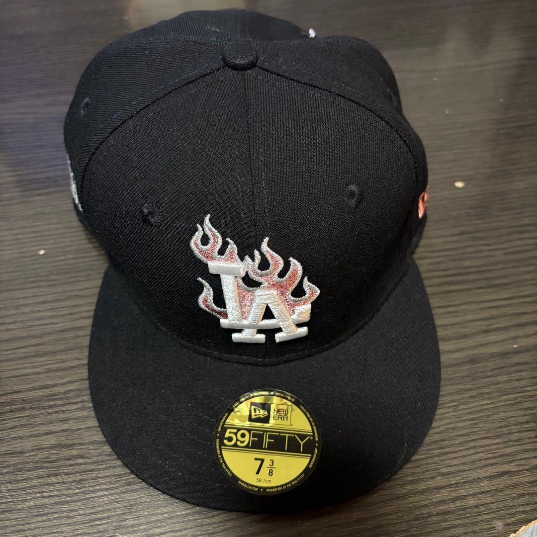 P*O様 新品未使用　NEWERA キャップ LA 59FIFTY 58.7cm